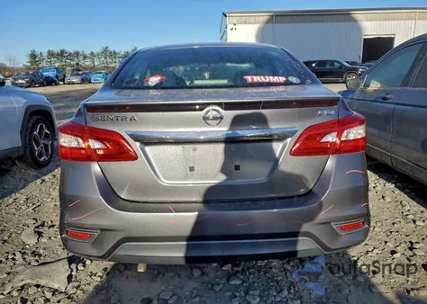 2016 Nissan Sentra S z USA, uszkodzony, nr VIN 3N1AB7AP9GY290003